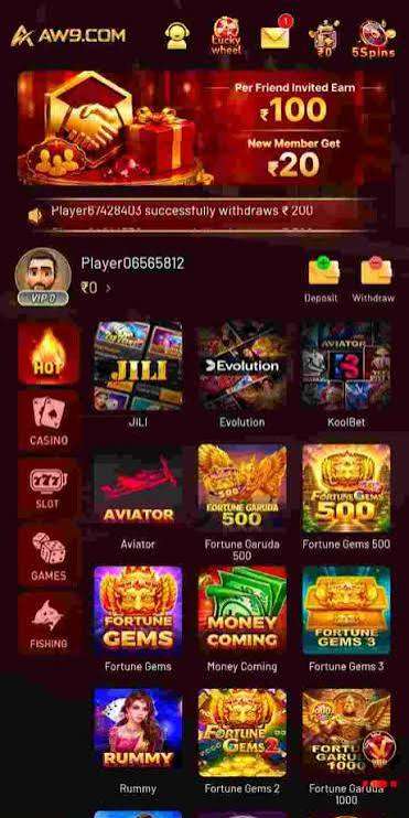 AW9 : Official & Updated Game Interface of AW9 APP